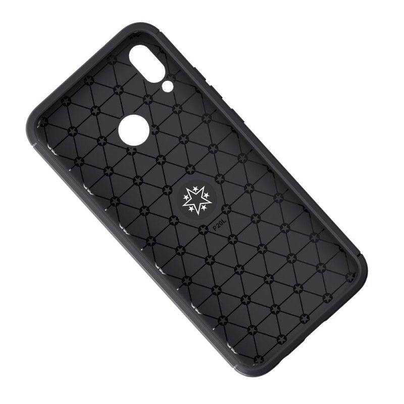 Cover Huawei P20 Lite Sort Roterende Ring