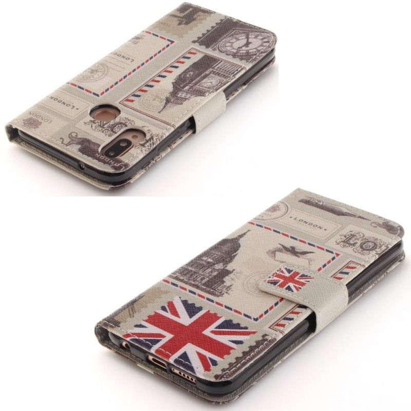 Flip Cover Huawei P20 Lite London Tur