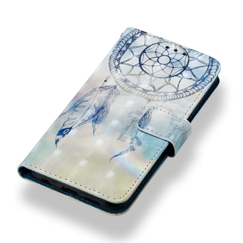 Flip Cover Huawei P20 Lite Mobilcover 3D Drømmefanger