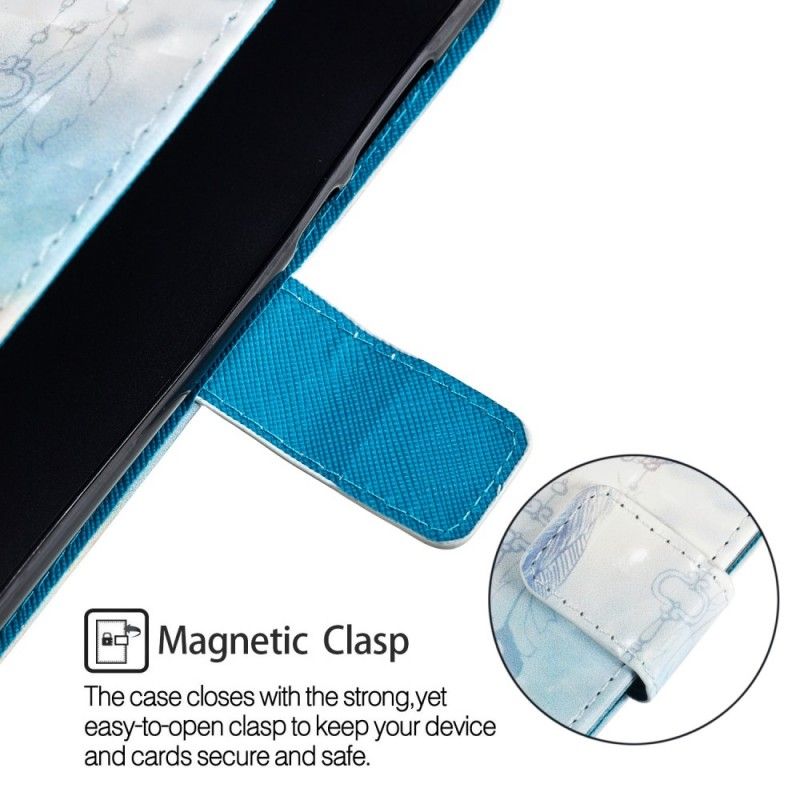 Flip Cover Huawei P20 Lite Mobilcover 3D Drømmefanger