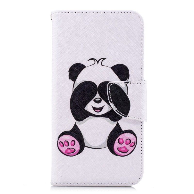 Flip Cover Huawei P20 Lite Sjov Panda