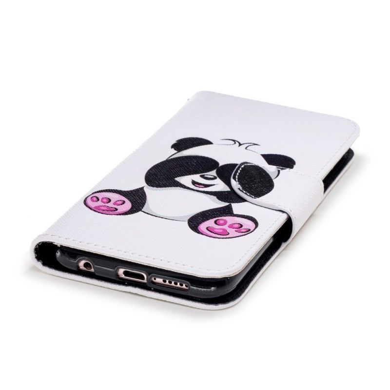 Flip Cover Huawei P20 Lite Sjov Panda