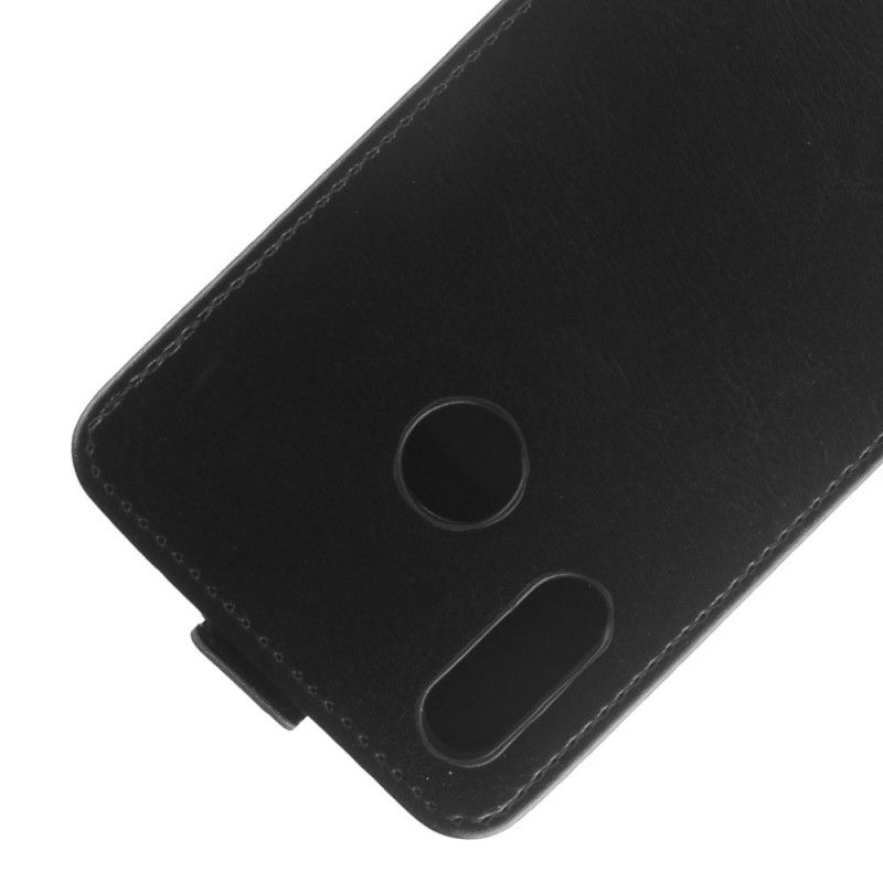 Flip Cover Læder Huawei P20 Lite Sort Sammenfoldelig Original