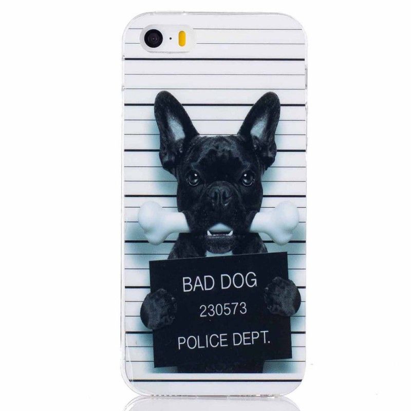 Cover for iPhone 5 / 5S / SE Dårlig Hund