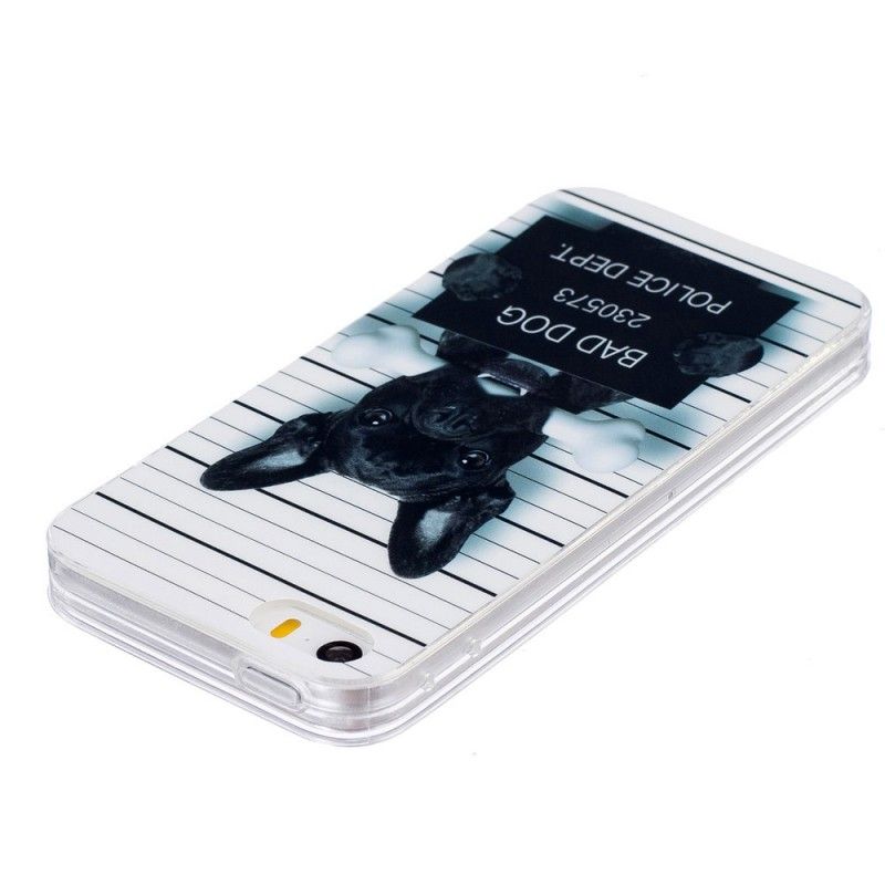 Cover for iPhone 5 / 5S / SE Dårlig Hund