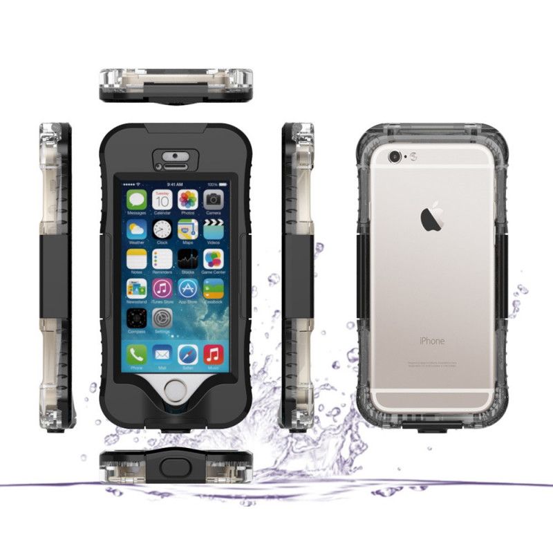 Cover iPhone 5 / 5S / SE Sort Vandtæt 10M