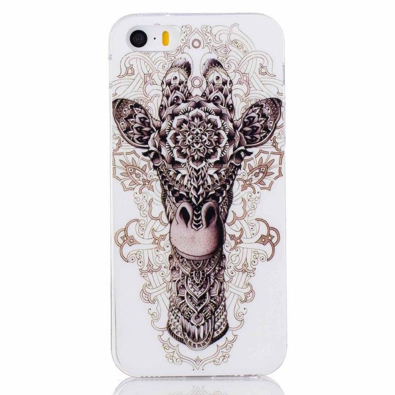 Cover iPhone 5 / 5S / SE Tribal Giraf Beskyttelse