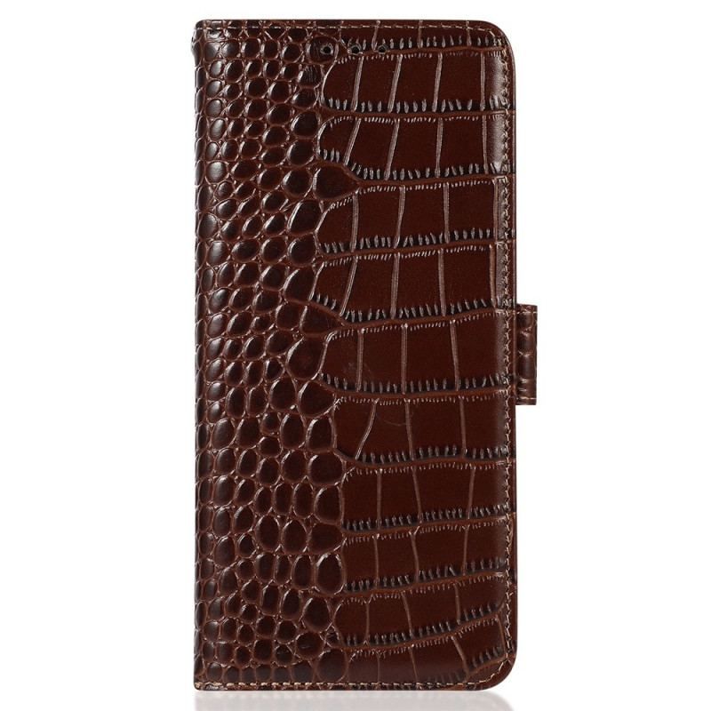 Flip Cover OnePlus Nord CE 3 Lite 5G Crocodile Style Rfid