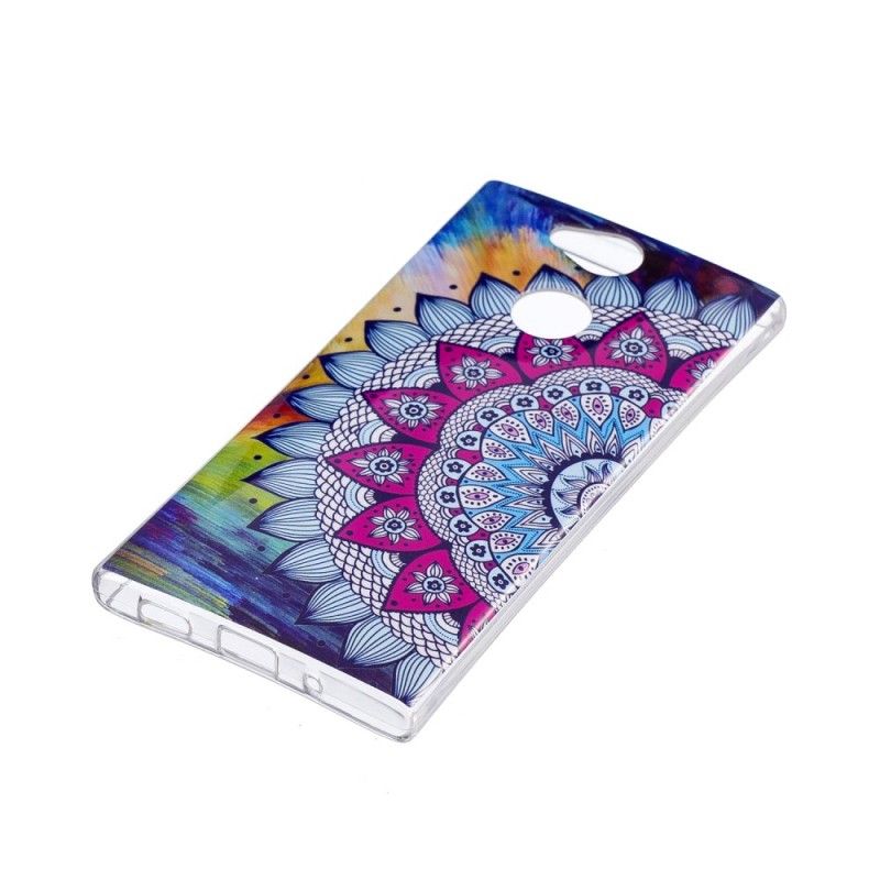 Cover Sony Xperia XA2 Fluorescerende Mandala