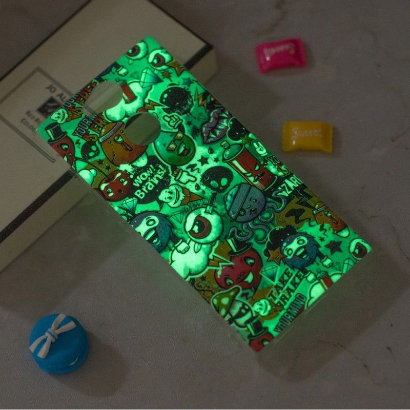 Cover Sony Xperia XA2 Fluorescerende Vanvid Beskyttelse