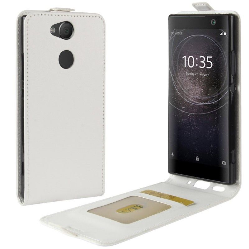 Flip Cover Sony Xperia XA2 Sort Sammenfoldelig