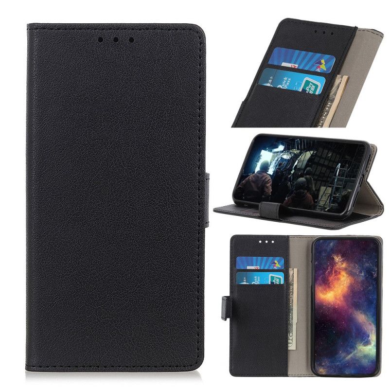 Flip Cover Alcatel 3X (2019) Sort Klassisk