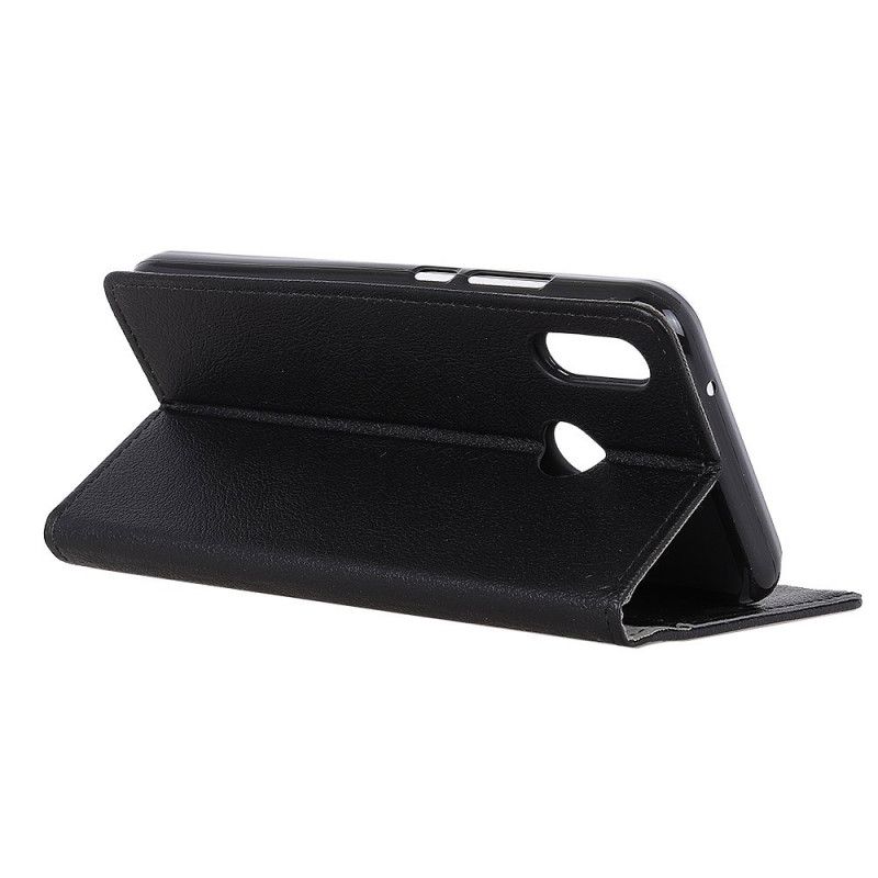 Flip Cover Alcatel 3X (2019) Sort Klassisk