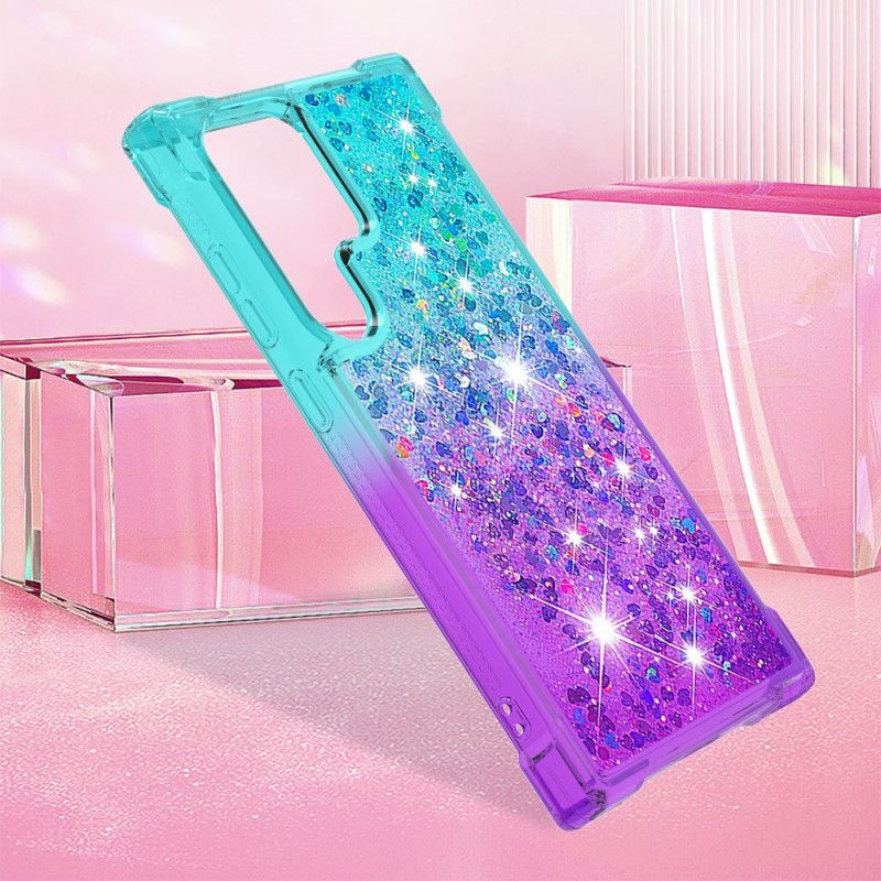 Cover Samsung Galaxy S24 Ultra 5g Flydende Glitter