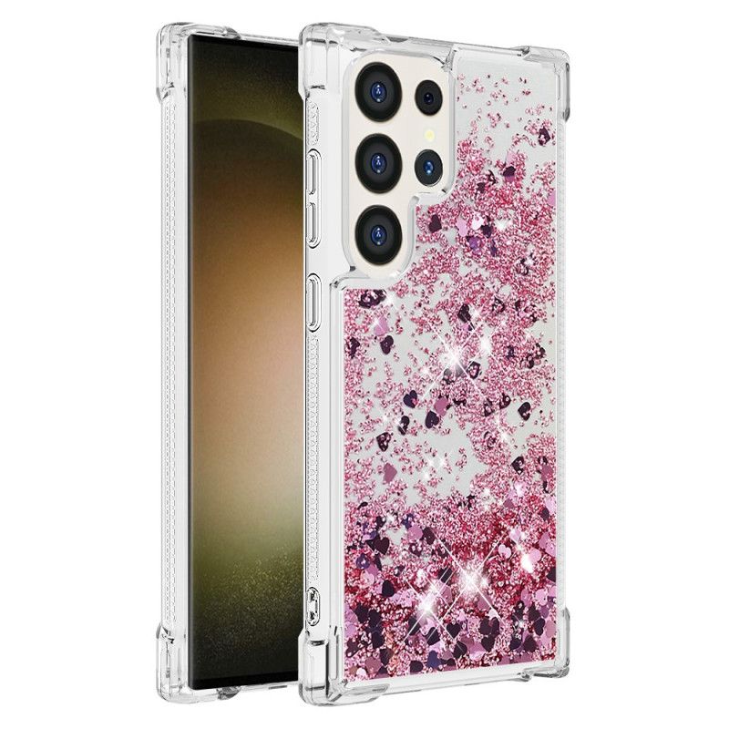 Cover Samsung Galaxy S24 Ultra 5g Telefon Etui Glitrende Glitter