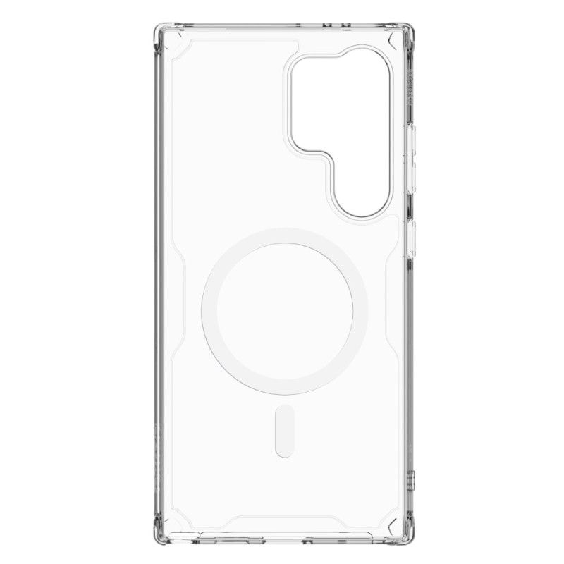 Cover Samsung Galaxy S24 Ultra 5g Transparent Kompatibel Med Magsafe Nature Pro Series Nillkin