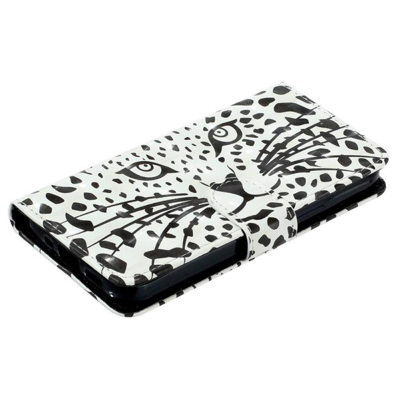 Flip Cover Samsung Galaxy S24 Ultra 5g Leopardhoved