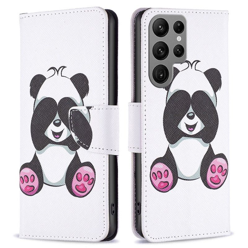 Flip Cover Samsung Galaxy S24 Ultra 5g Panda