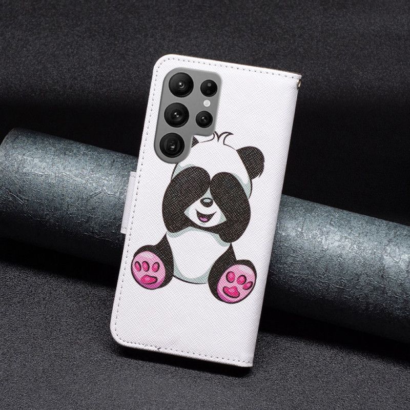 Flip Cover Samsung Galaxy S24 Ultra 5g Panda