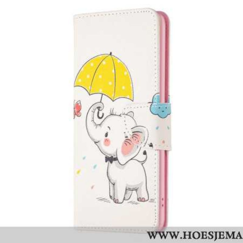 Flip Cover Samsung Galaxy S24 Ultra 5g Paraply Og Elefant