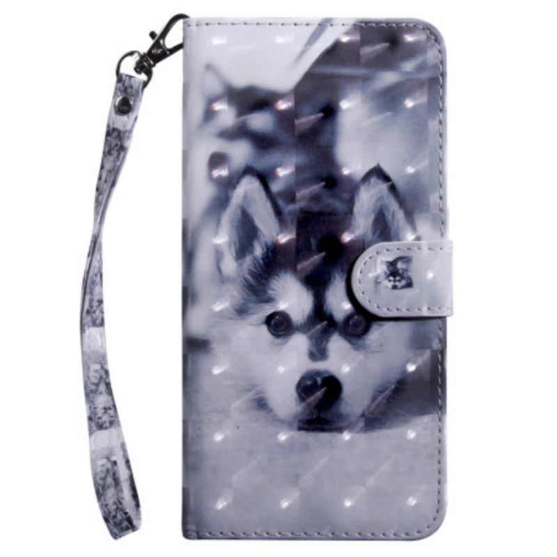 Læder Cover Samsung Galaxy S24 Ultra 5g Telefon Etui Husky Med Rem