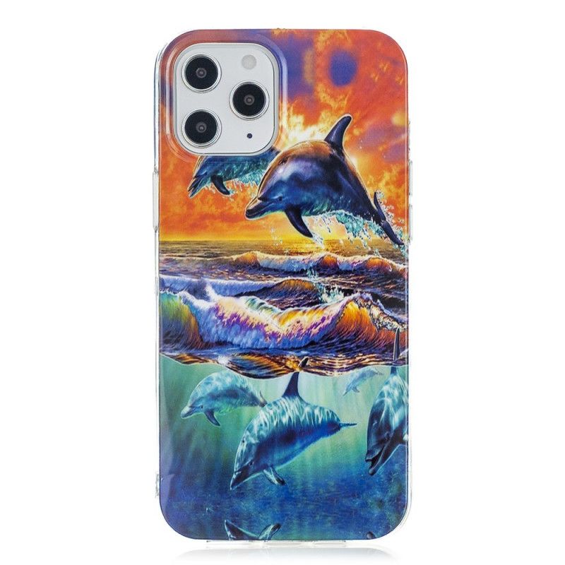 Cover for iPhone 12 Pro Max Delfiner I Naturen