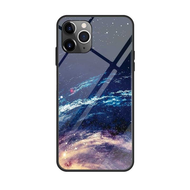 Cover for iPhone 12 Pro Max Mørkeblå Galakskonstellation