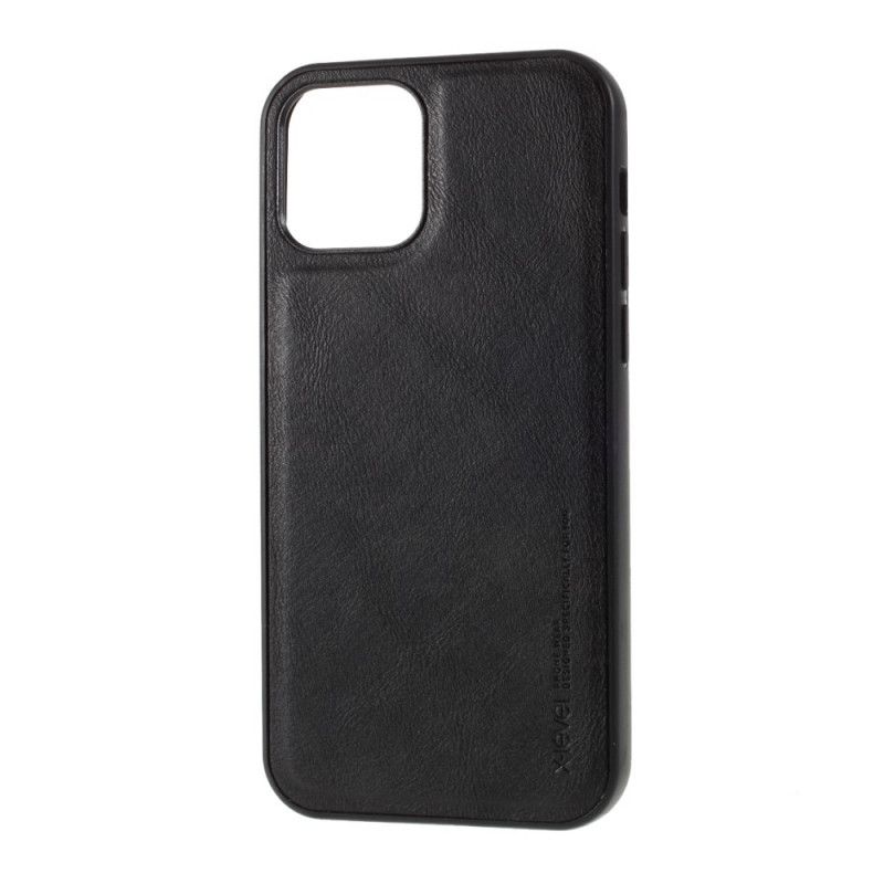 Cover for iPhone 12 Pro Max Sort Vintage-Serie X-Niveau