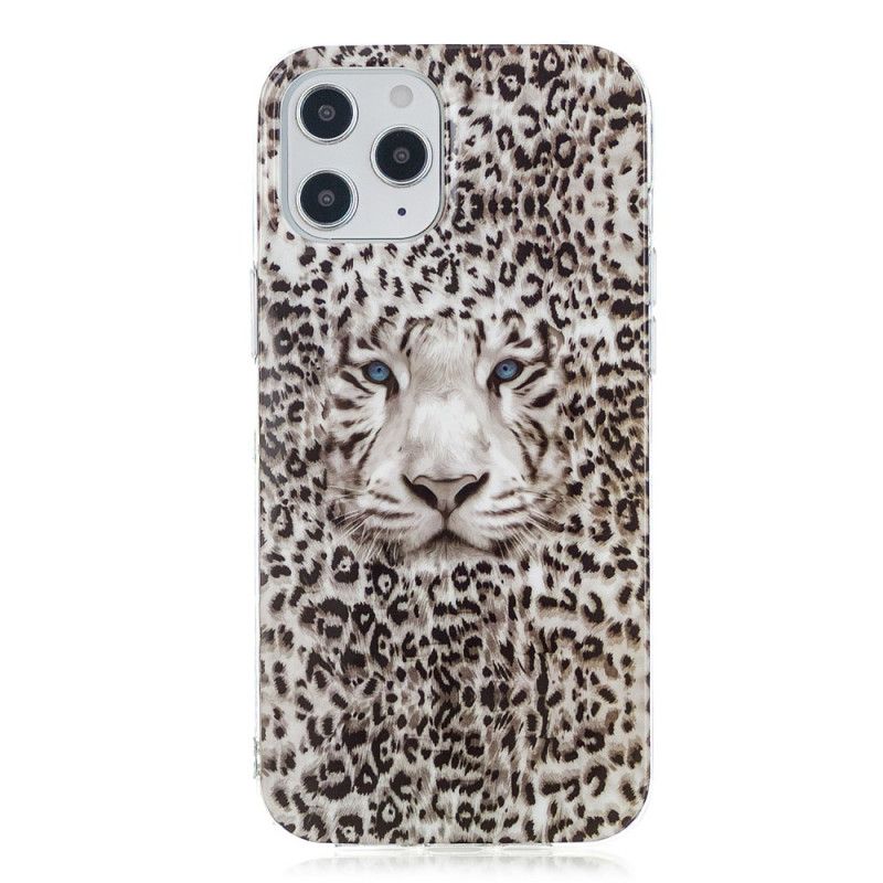 Cover iPhone 12 Pro Max Fluorescerende Leopard