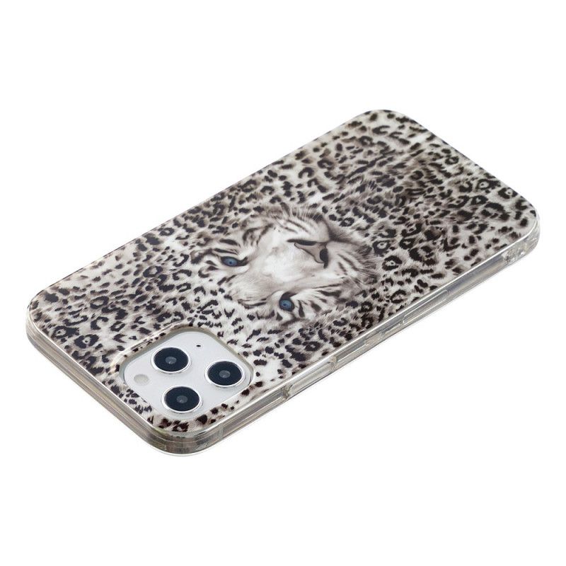 Cover iPhone 12 Pro Max Fluorescerende Leopard