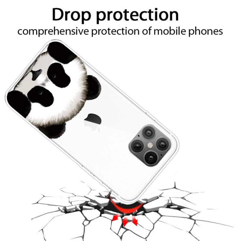 Cover iPhone 12 Pro Max Gennemsigtig Panda Original