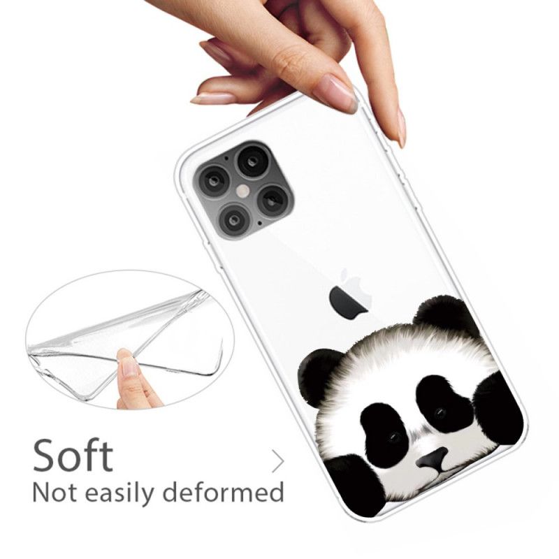 Cover iPhone 12 Pro Max Gennemsigtig Panda Original