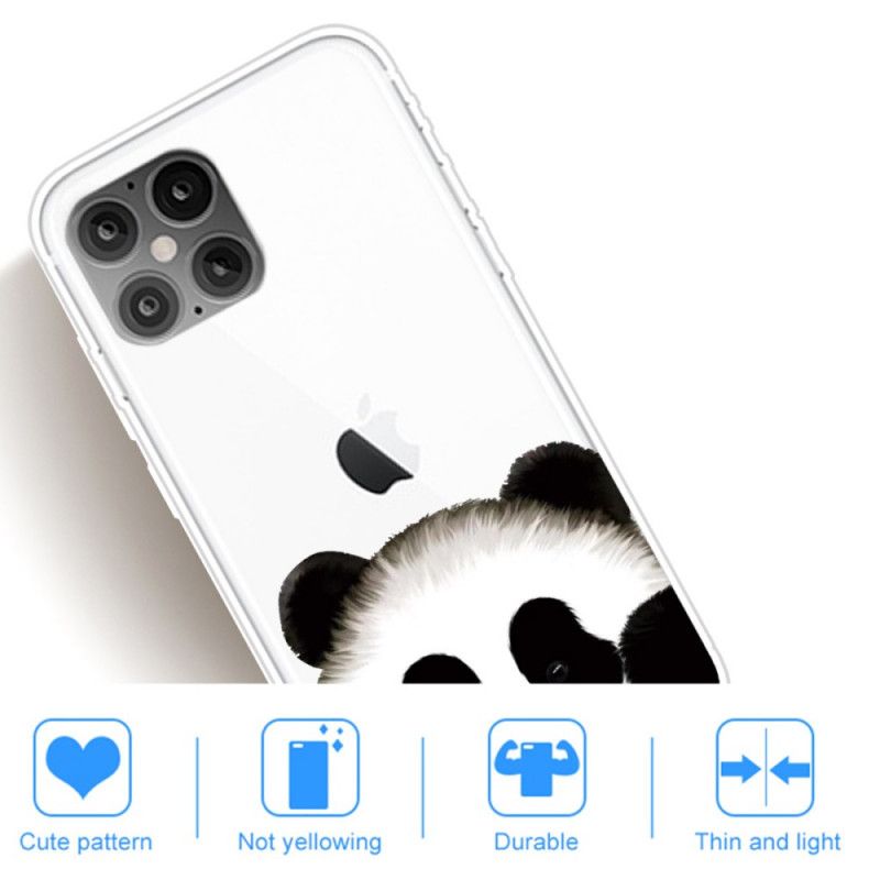 Cover iPhone 12 Pro Max Gennemsigtig Panda Original