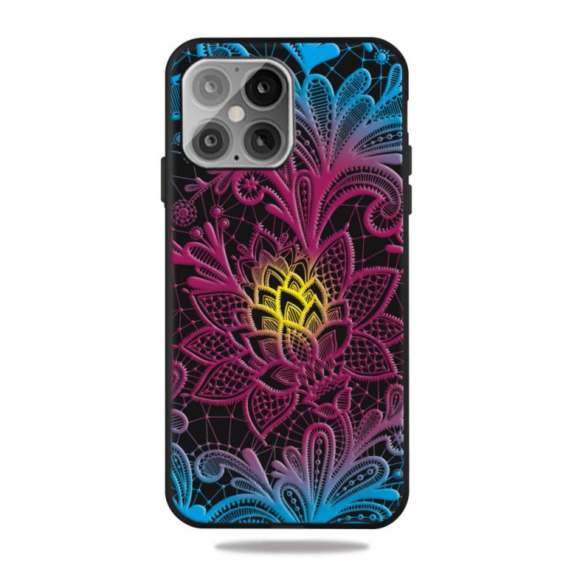 Cover iPhone 12 Pro Max Mobilcover Intensfarvet Blomster