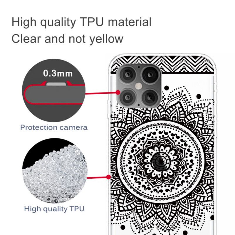 Cover iPhone 12 Pro Max Mobilcover Sublim Mandala