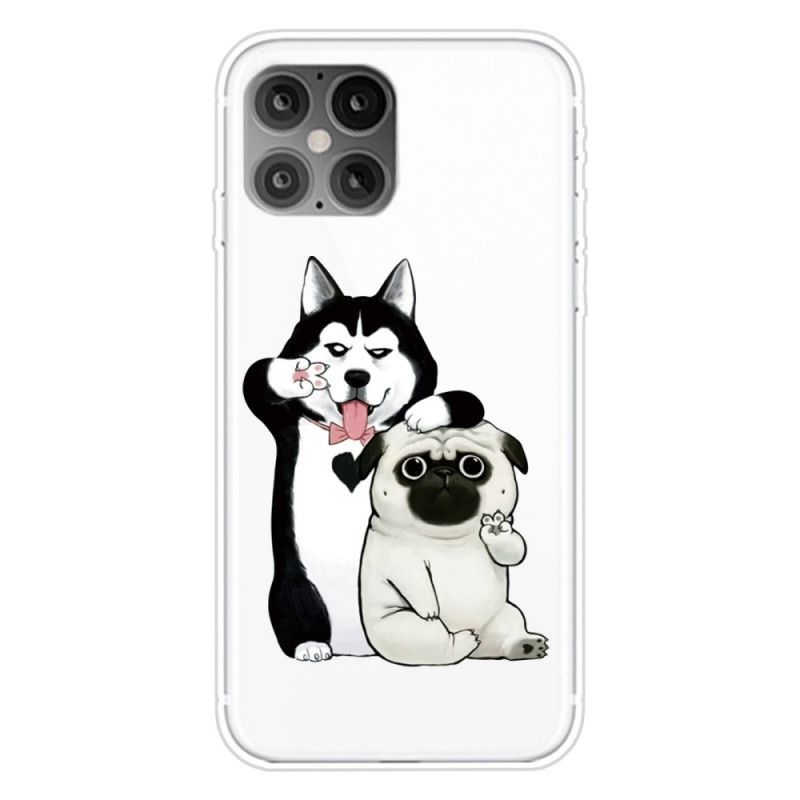 Cover iPhone 12 Pro Max Sjove Hunde Original