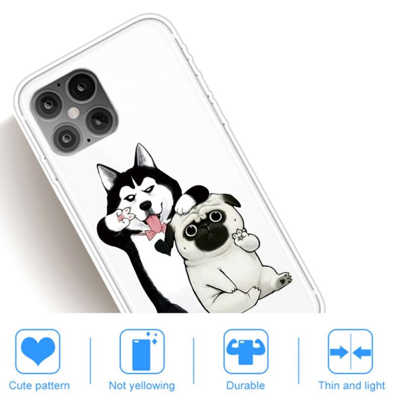 Cover iPhone 12 Pro Max Sjove Hunde Original