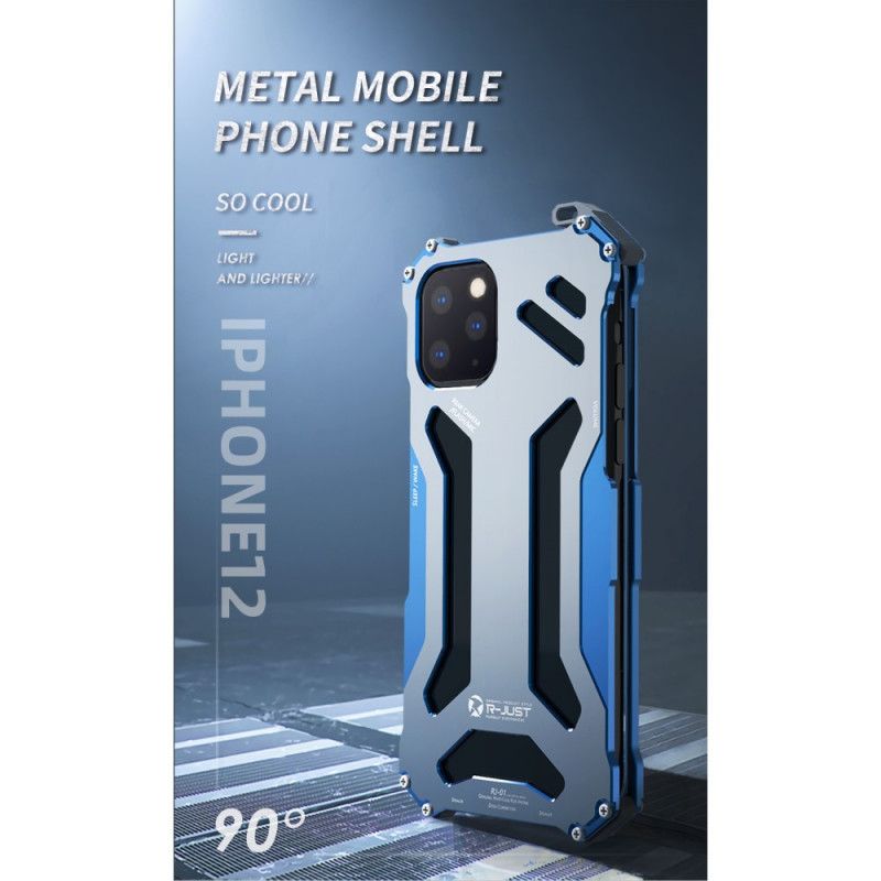 Cover iPhone 12 Pro Max Sort Aluminiumslegering