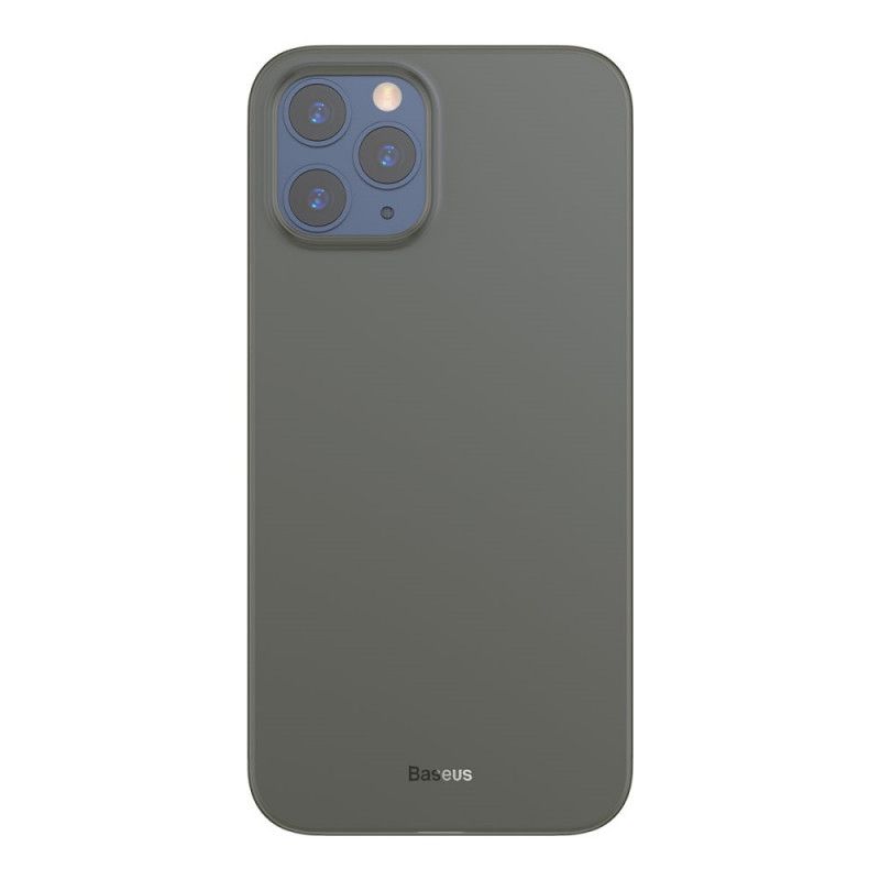 Cover iPhone 12 Pro Max Sort Baseus Vingeserie