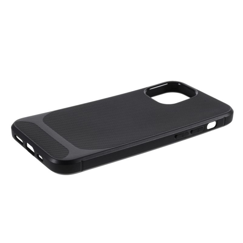 Cover iPhone 12 Pro Max Sort Farve Carbon Fiber