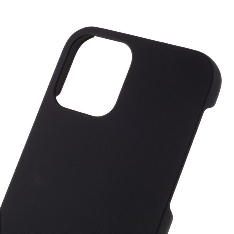 Cover iPhone 12 Pro Max Sort Gummi Plus Original