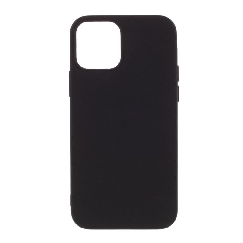 Cover iPhone 12 Pro Max Sort Mobilcover Stiv Mattsilikone