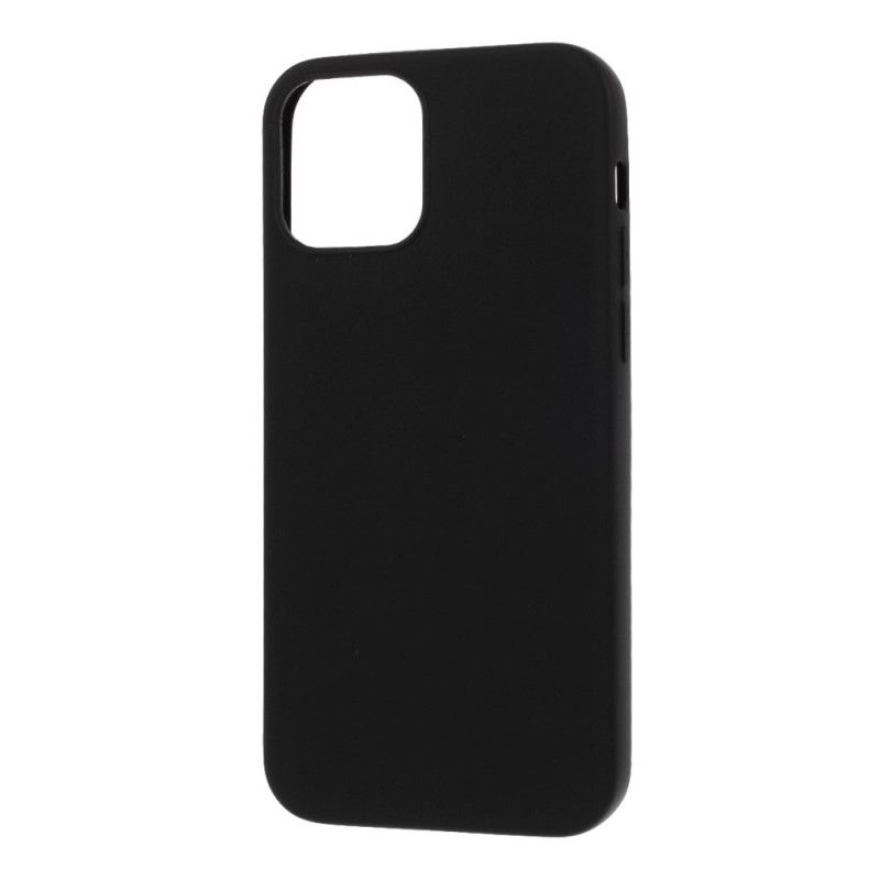 Cover iPhone 12 Pro Max Sort Mobilcover Stiv Mattsilikone