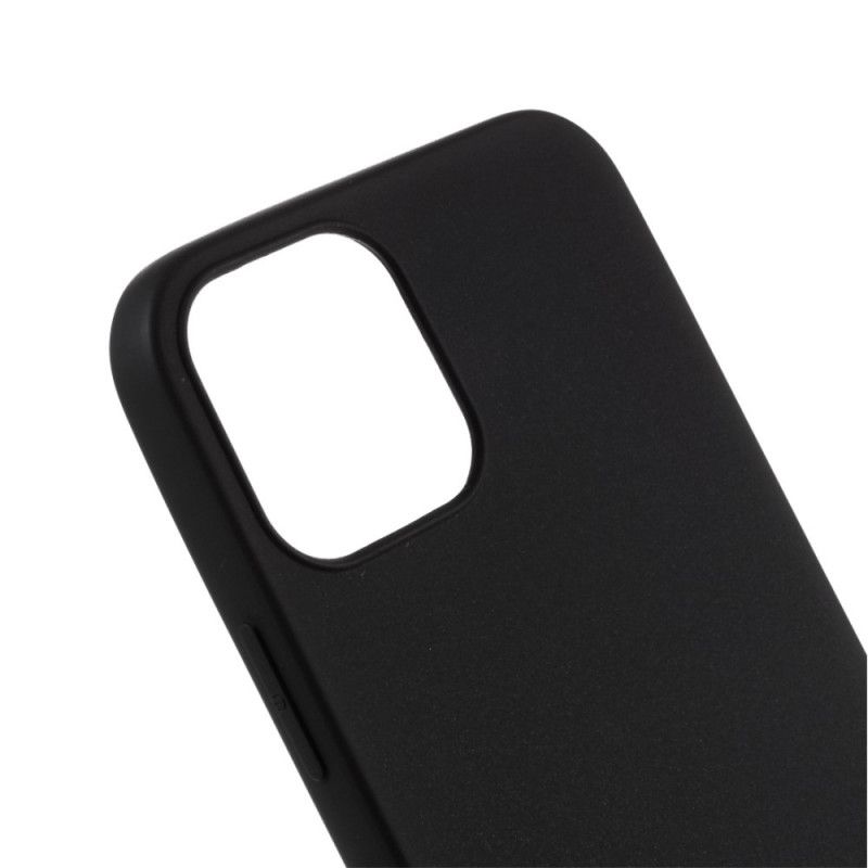 Cover iPhone 12 Pro Max Sort Mobilcover Stiv Mattsilikone