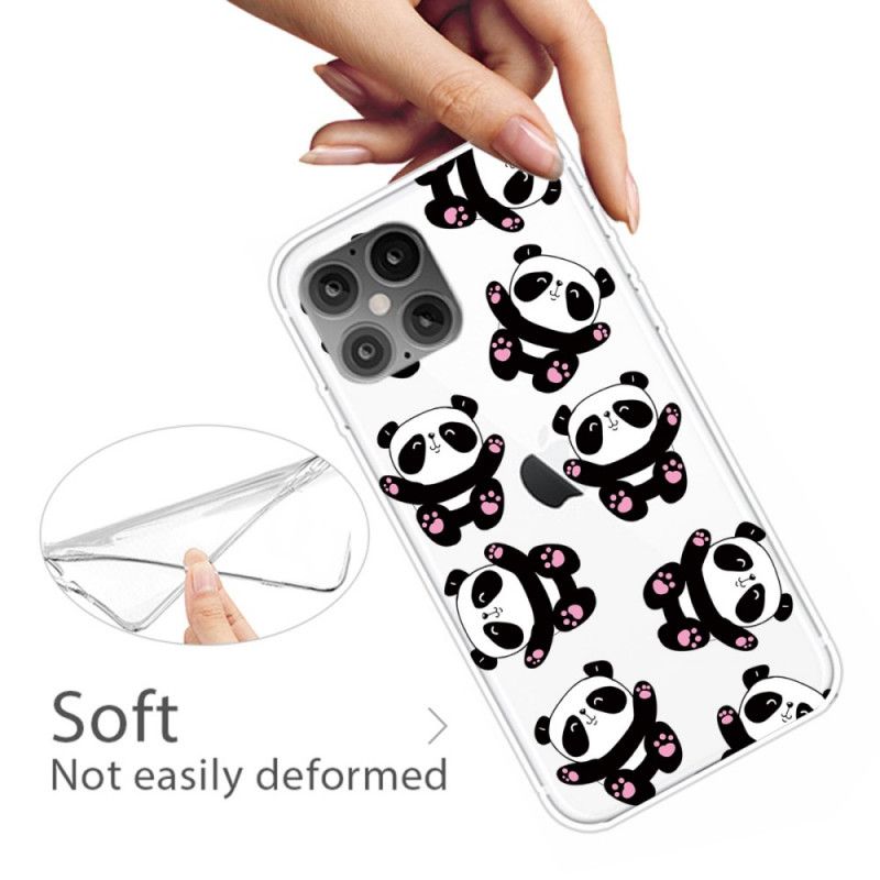 Cover iPhone 12 Pro Max Top Sjove Pandaer