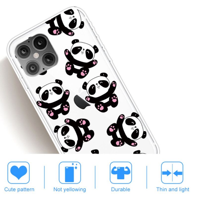 Cover iPhone 12 Pro Max Top Sjove Pandaer