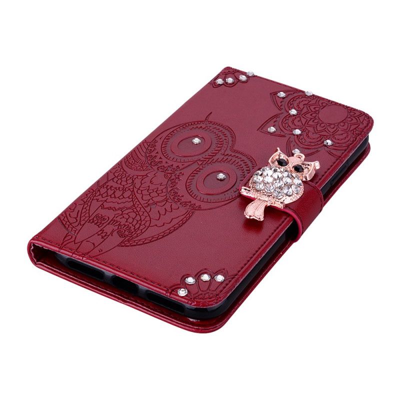 Flip Cover iPhone 12 Pro Max Magenta Mobilcover Uglemandala Og Charme