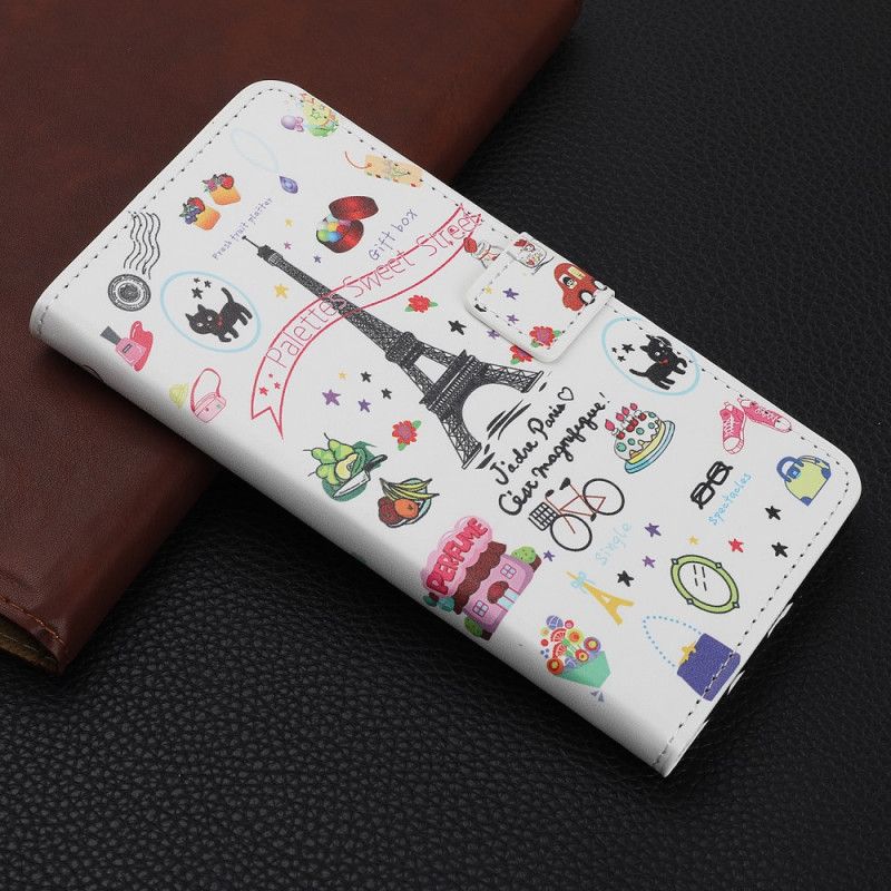 Flip Cover iPhone 12 Pro Max Mobilcover Jeg Elsker Paris