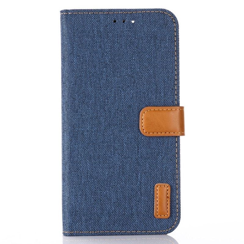 Flip Cover Læder for iPhone 12 Pro Max Sort Klassiske Jeans