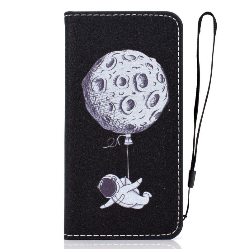 Læder Cover for iPhone 12 Pro Max Måneballon